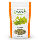 Ginkgo biloba, geschnittene Blätter 100g NATVITA